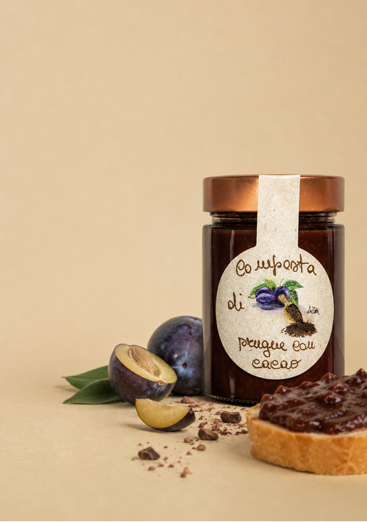 Composta di Prugne con Cacao